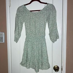 Offer or Bundle Discount - Adorable Hollister Romper, Green with Daisies